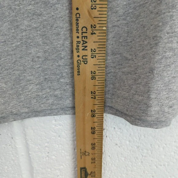 Quiksilver Mens T-Shirt Tee Mens L Heather Gray Surf Beach Graphic Short Sleeve - Picture 10 of 12